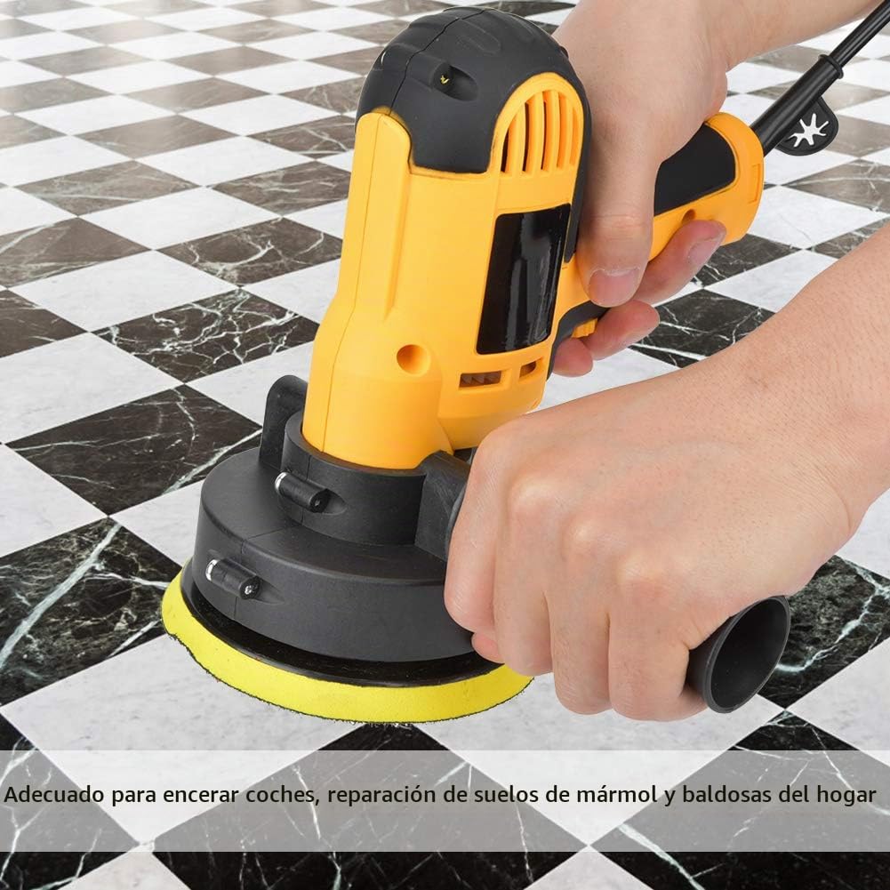 Pulidora enceradora de automóviles eléctricos, máquina de pulido de pulidora de piso de azulejos para el hogar, reparación de pisos de baldosas de mármol para el hogar, encerado