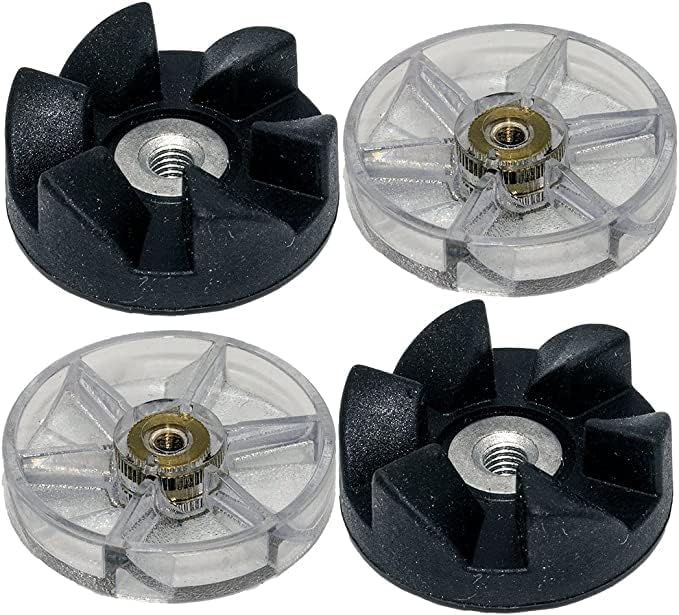 THE WHITE SHOP 4PCS Replacement Parts, Compatible 600W, 900W, NB-101B, NB-101S, NB-201, NBR-0601, NBR-1201, NB9-1301, 900 Pro Series Blenders, 2 Motor 2 Blade Gear Clutch