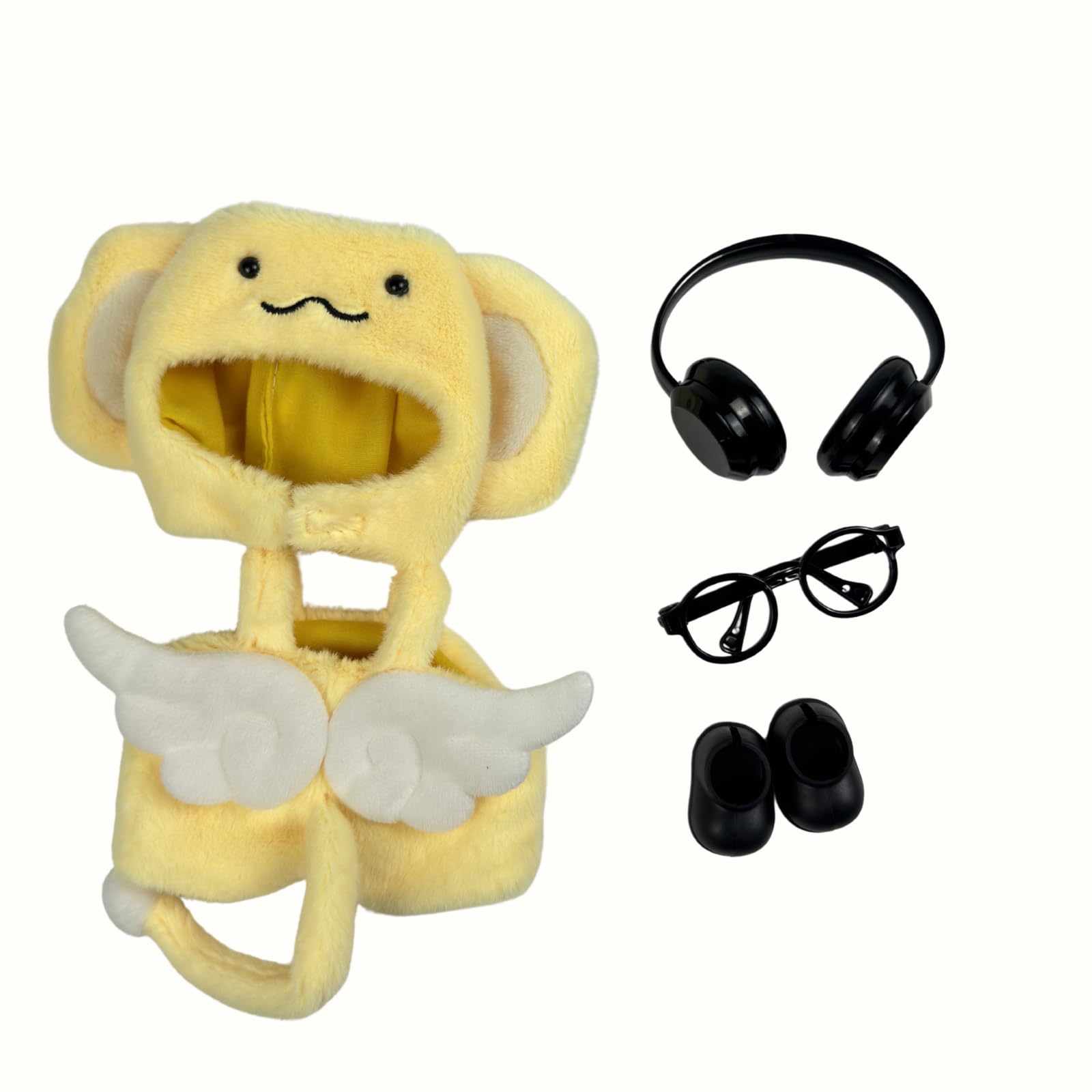 SunOutDeeal Clothes for Labubu((Doll Not Included)，Trendy Clothing & Accessory Sets for Labubu 15cm/17cm Doll ，Cute Clothe for Labubu Dress up Unique