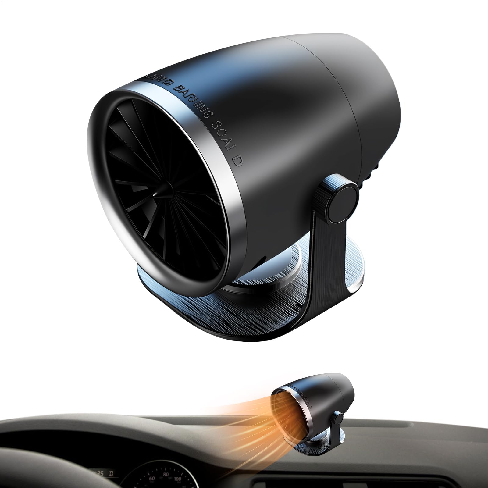 Chauffage pour voiture 12V et ventilateur de camping portable