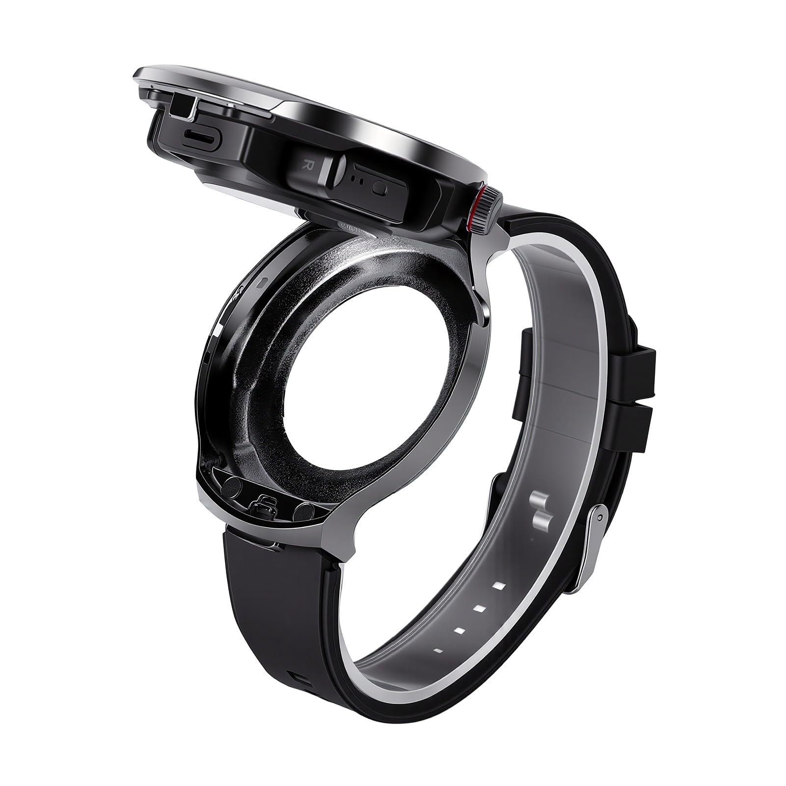 Dilwe Smartwatch 2 in 1 con Auricolari, Orologio Sportivo per Chiamate