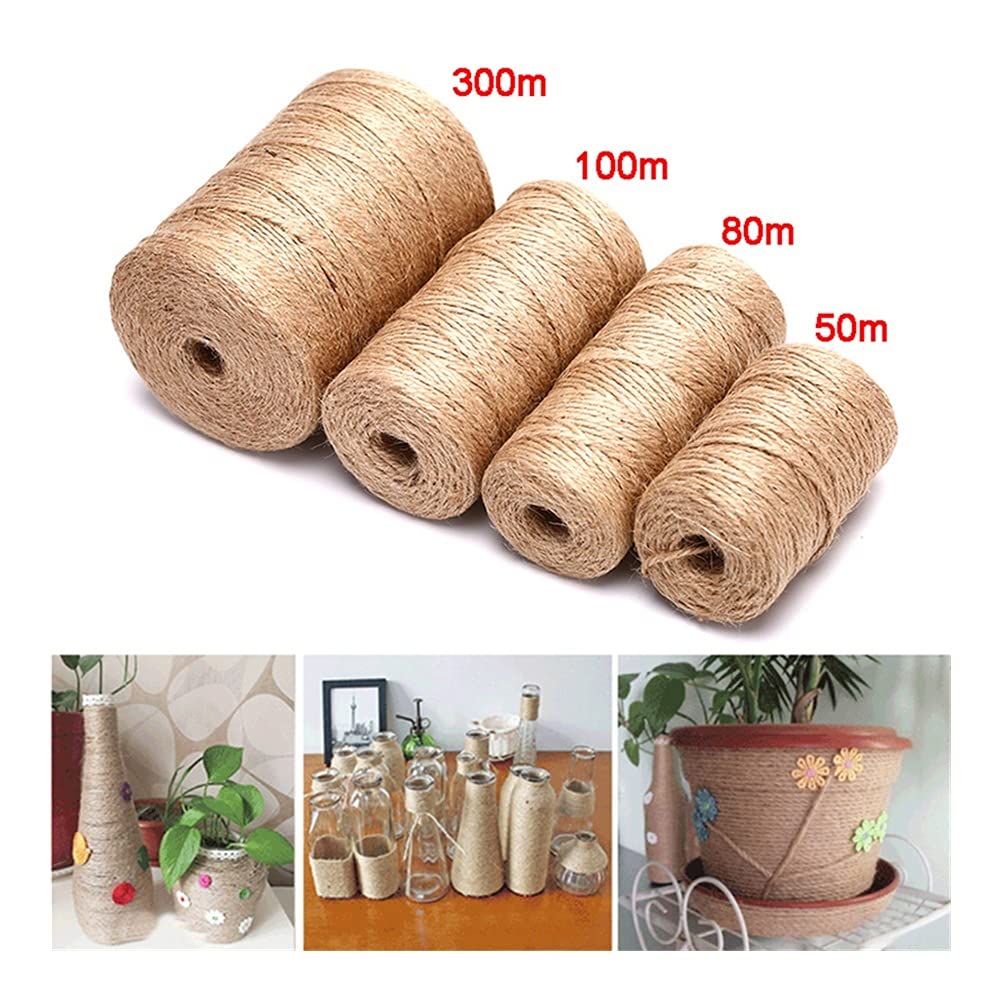 Naturalny sznurek jutowy, DIY Scrapbooking Florists Craft Decor