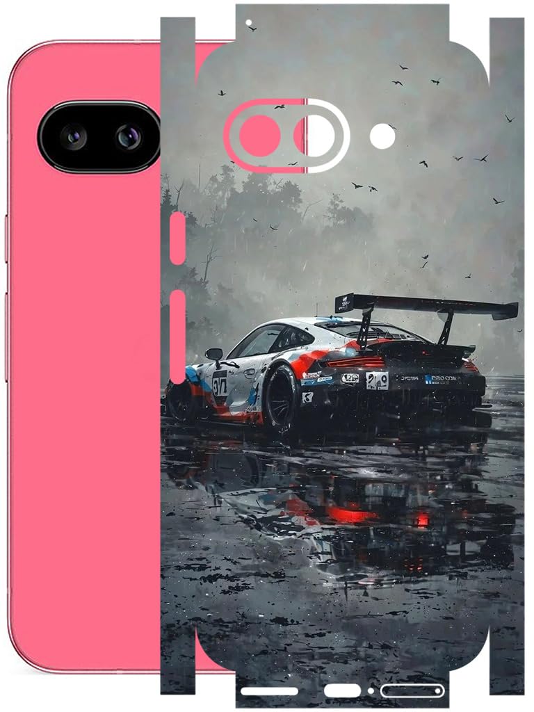 AtOdds Full Body Skin Wrap for Google Pixel 9A (5G) - Wanted | Premium Back Screen Guard Protector, Precision-cut Skin Sticker with Scratchproof Matte Finish, Peels off with zero residue-image-19