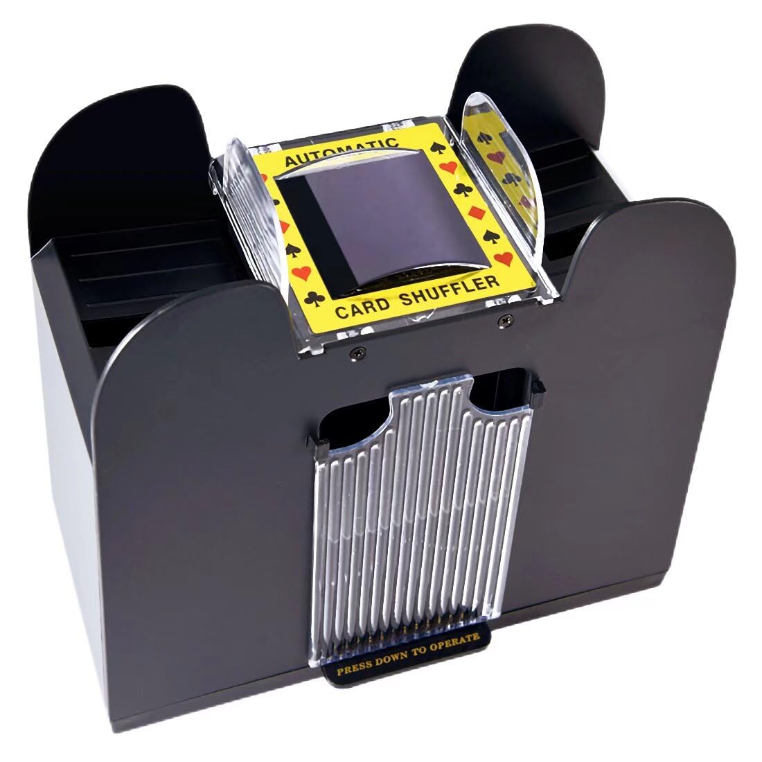 yugioh deck shuffler Rareidel Automatic Card Shuffler 6 Deck, Battery Operated 1-6 Deck