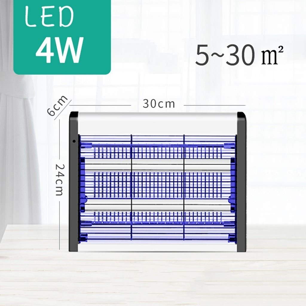 Pułapka na komary, lampa owadobójcza do wnętrz, elektryczna lampa LED na muchy do użytku komercyjnego i domowego, lampa LED chroniąca przed komarami