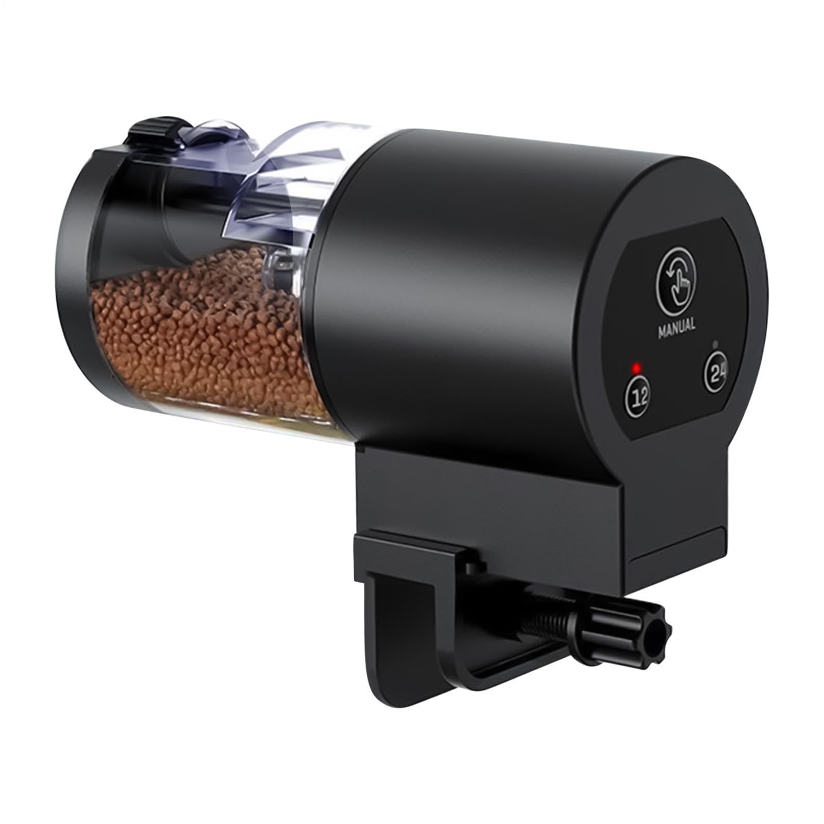 Dispensador automático para pecera ideal para alimentar a tus peces betta cuando vas de vacaciones
