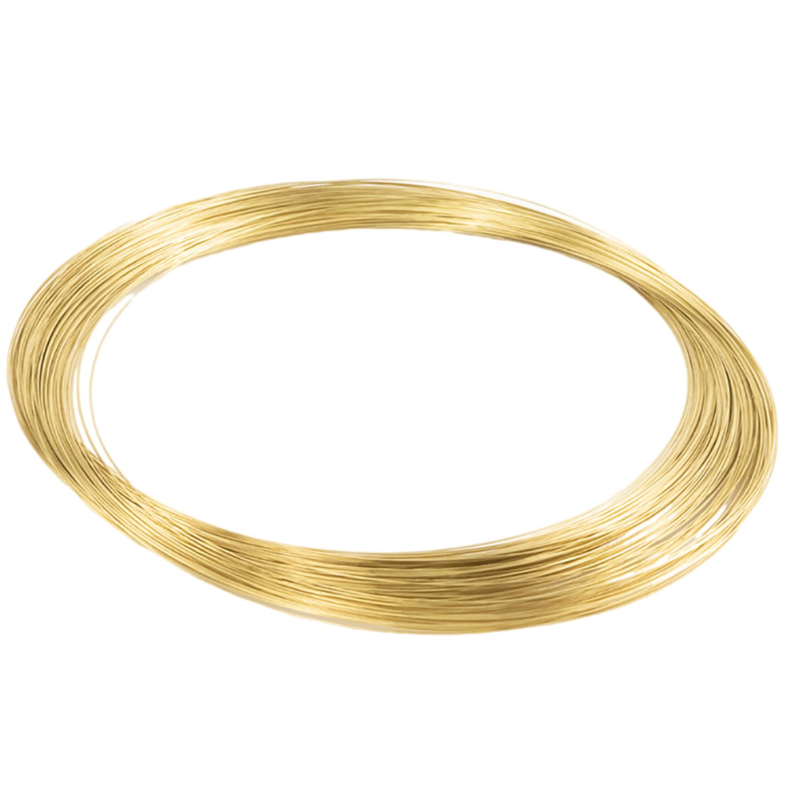 COYOUCO Brass Wire, 1.6/1.8/2/2.5Mm Diameter, 5M Length, Bare Solid Brass Wire for Jewelry Making, Crafting, Electrical, Industry,2mm*5m