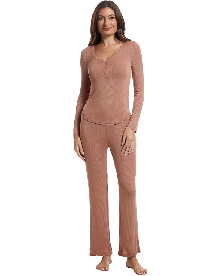 HONEYDEW Dreamland Long Henley Set - Main View