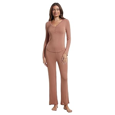 Honeydew Intimates Dreamland Long Henley Set Women