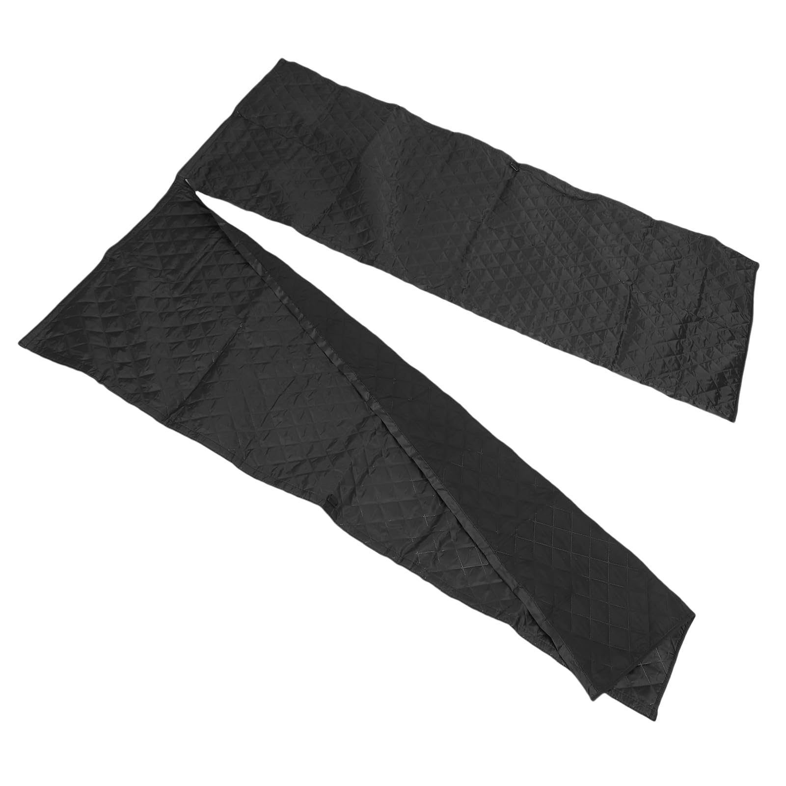 Housse de Porte Isolée pour Camping-Car, Rideau de Porte à Isolation Thermique Magnétique pour l'hiver 70,9 X 52,4 Pouces, Tissu Oxford épais Rempli de Coton avec Sac de Rangement pour