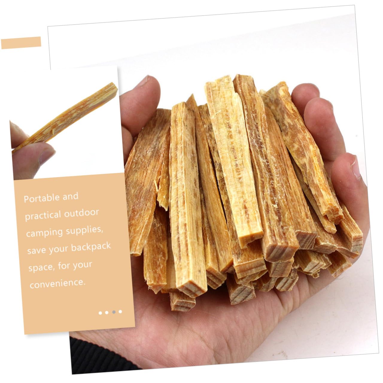 UPKOCH 2 Stück Zündung Feueranzünder Lagerfeuer Feuerholz Outdoor Kamin Werkzeuge Outdoor Holzbrenner Feueranzünder Camping Feuer stäbchen Licht Brennwerkzeug