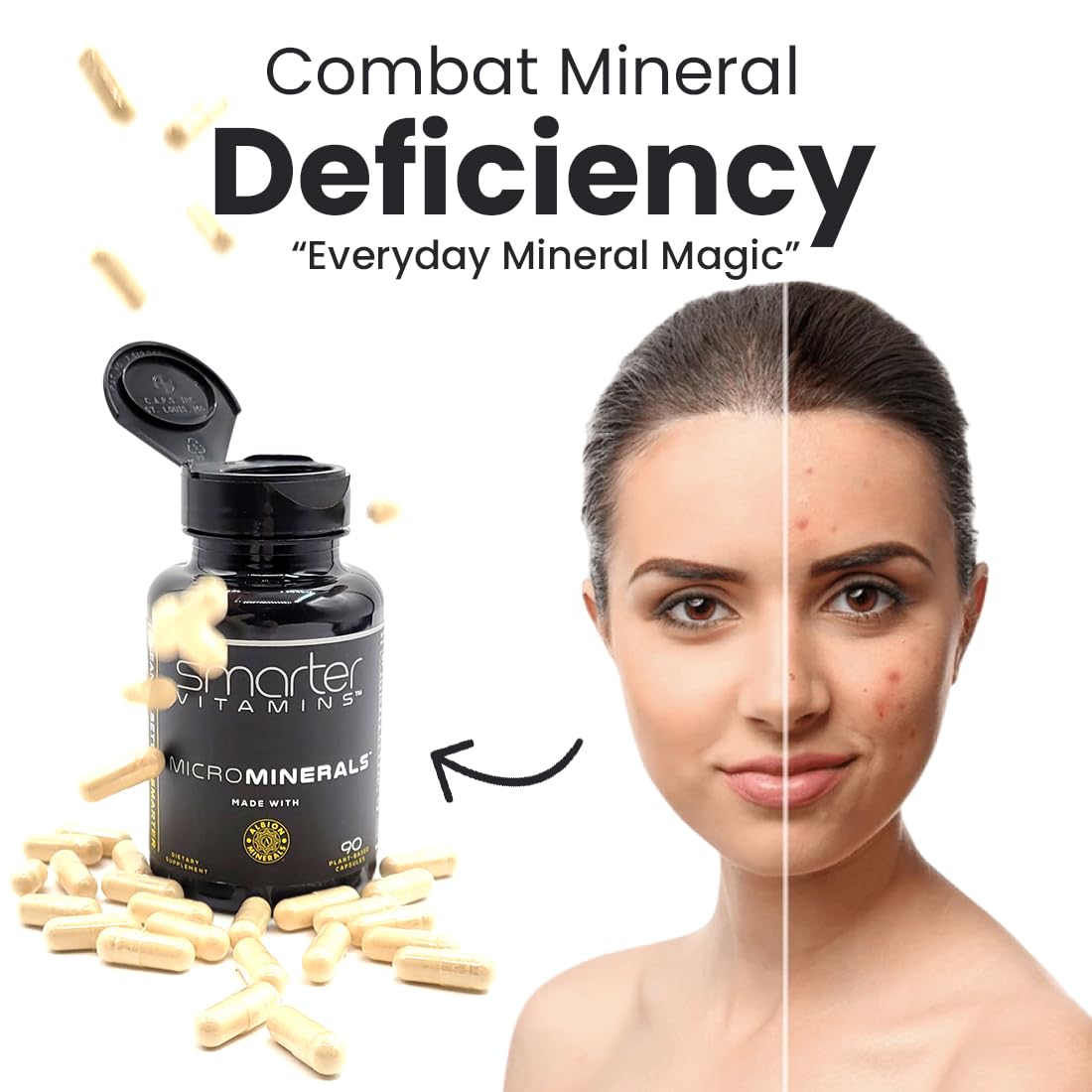 6 Trace Minerals with 15mg Zinc Glycinate from Albion®, 90 Vegan Capsules — Amazon image 2