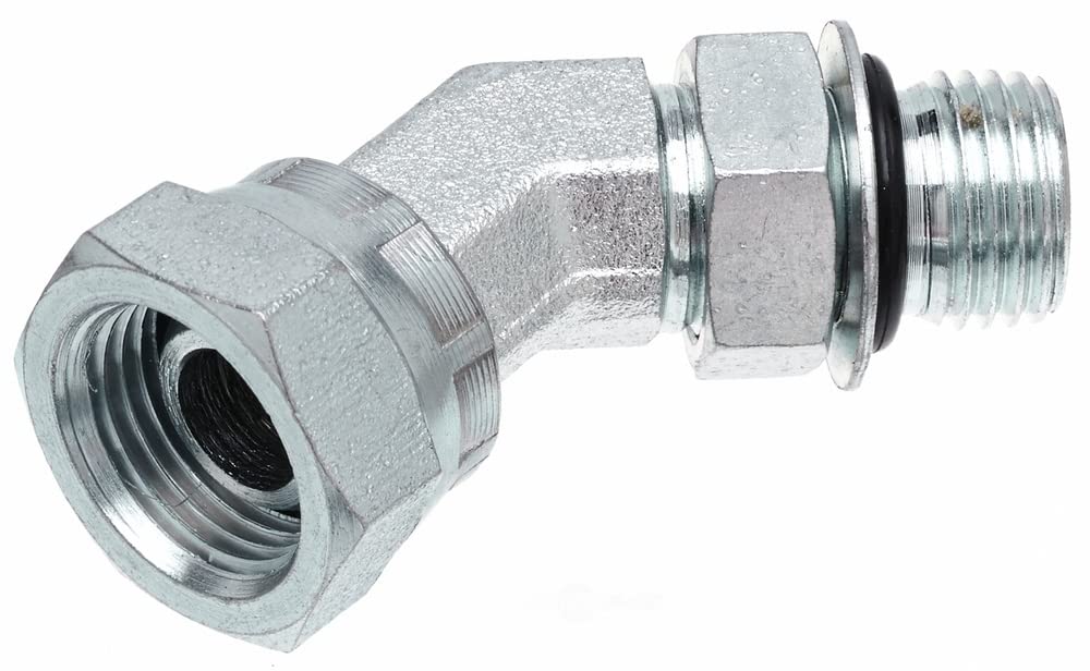 Conector hidráulico Gates G60287-0404 adaptador para manguera industrial de presión en acero