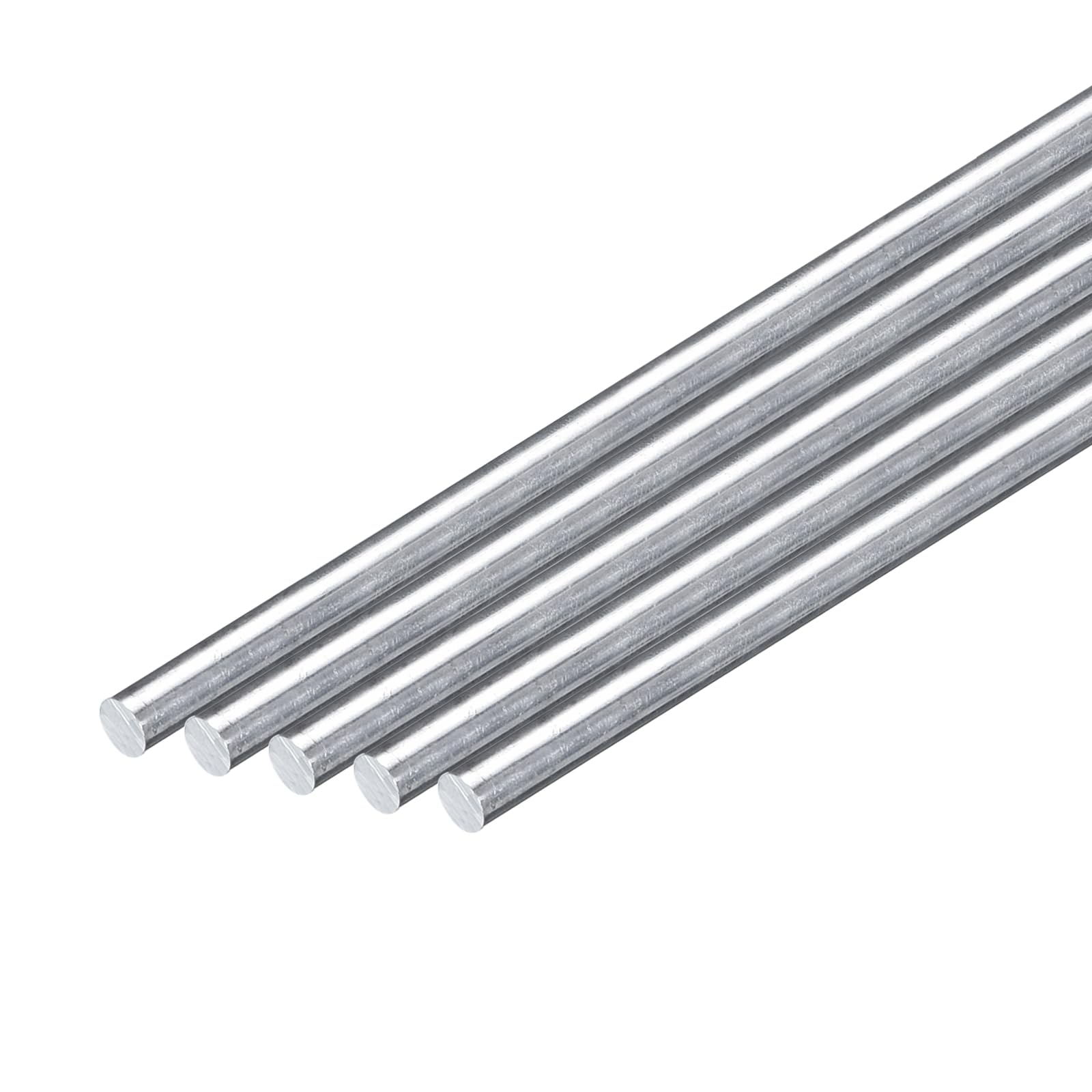 Aluminum Rods - 10 Pack 6mm Round Bars -19 Aluminum Rods - 10 Pack 6mm Round Bars -19