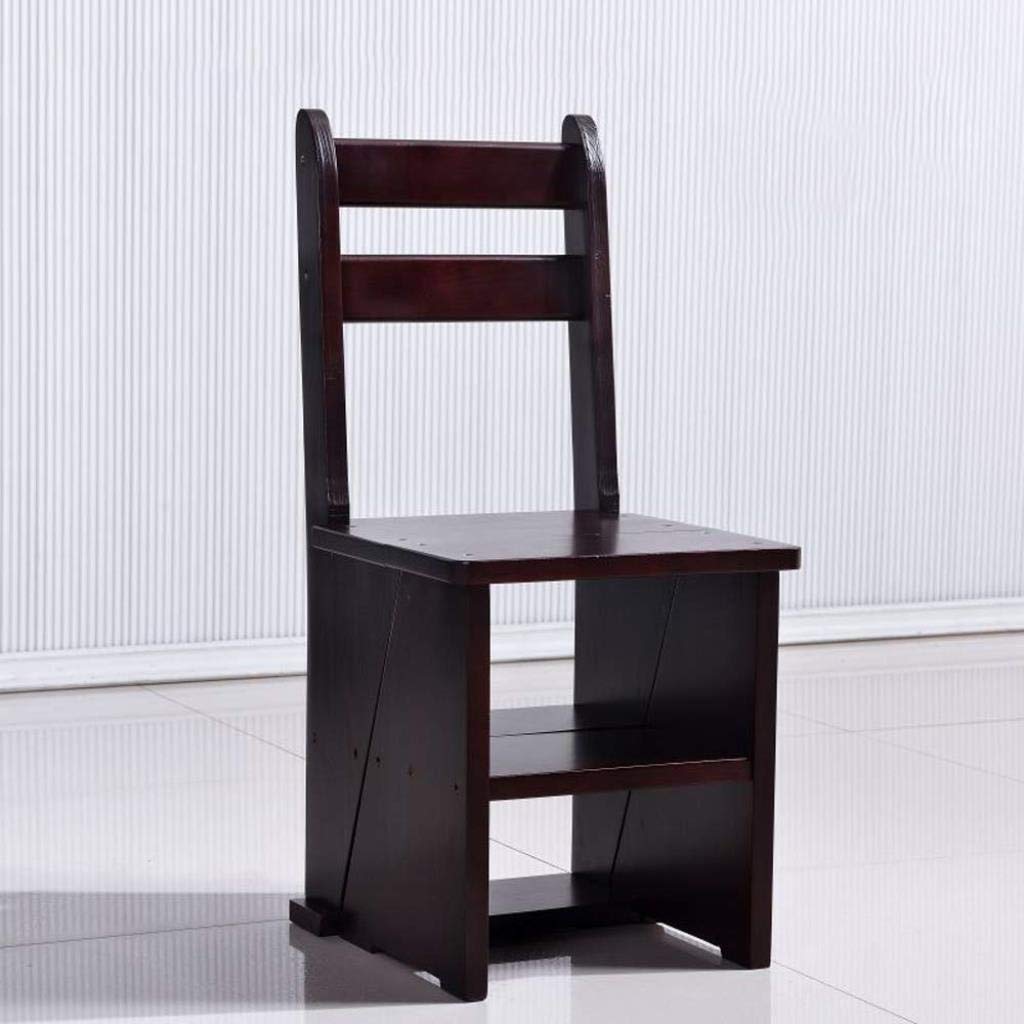Taburete de escalada plegable en madera maciza multifunción para hogar