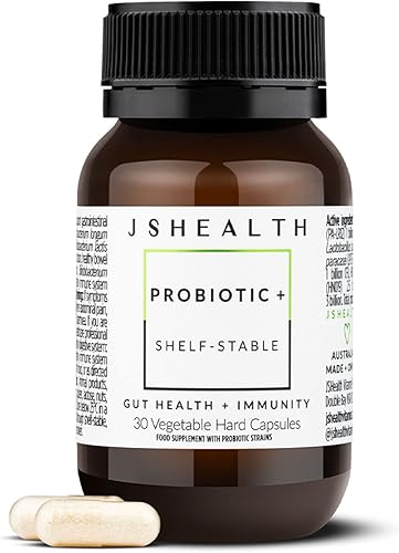 JSHealth Vitaminas fórmula de salud intestinal e inmunidad  Probióticos para mujeres y hombres  Suplemento probiótico estable para la salud