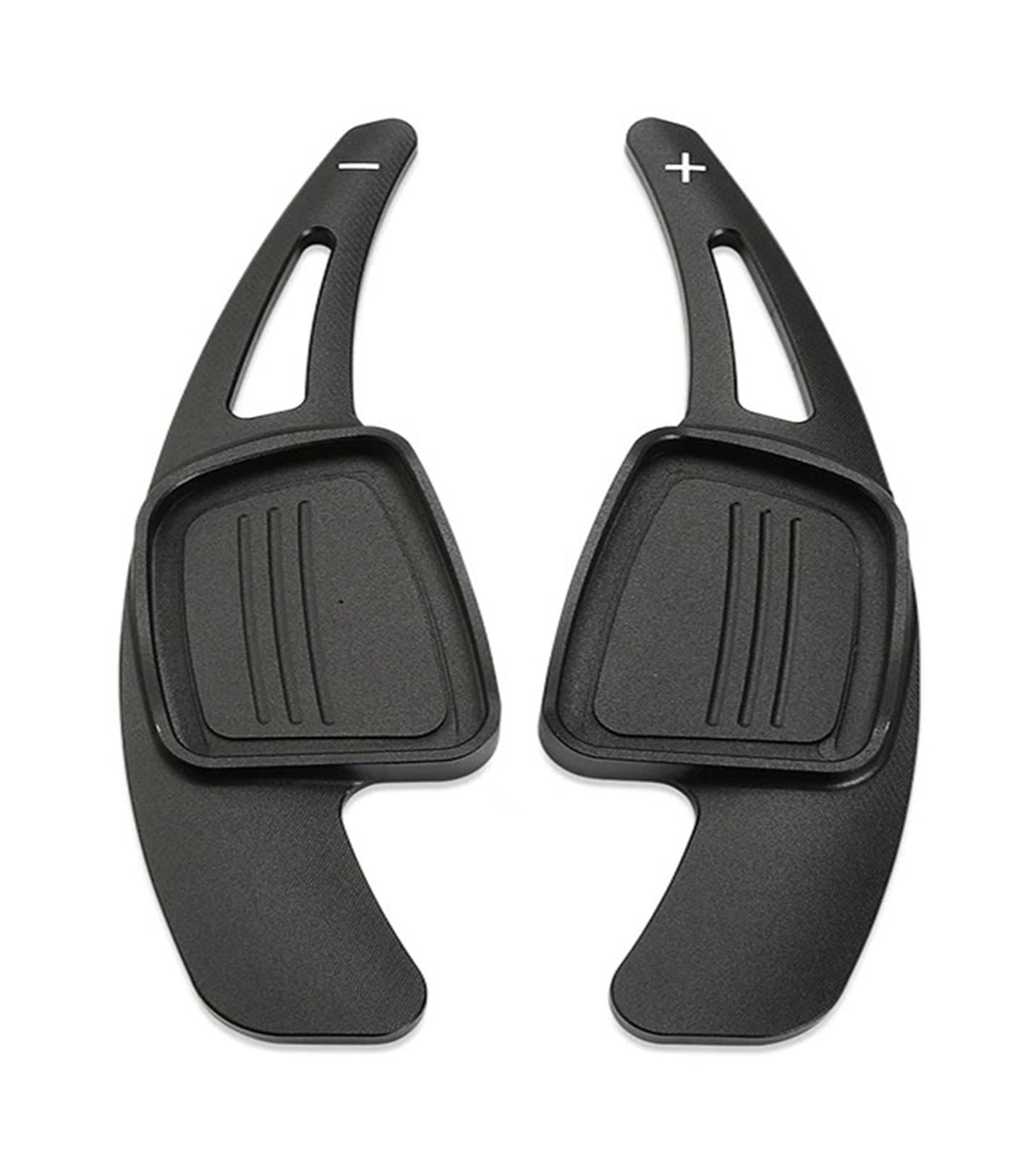 Zhangzhengyao Black Car Steering Wheel Shifter Paddle For A4 For B9 For A8 For Q5 For Q7 For S5 For A7 For Tt For Tts 2016-2022 Car Sports Wheel Shift Paddle Shifter(Black)