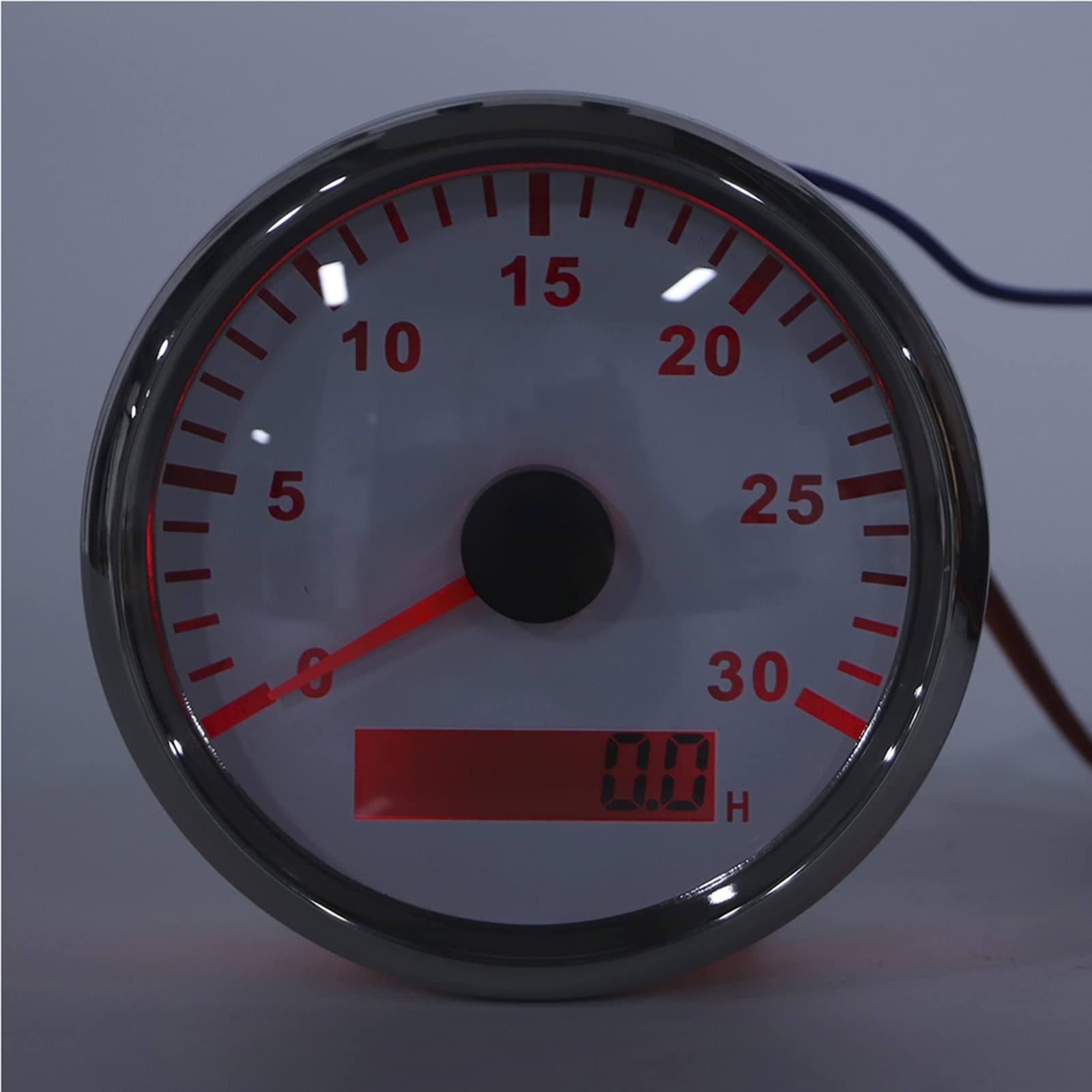 Fabater Tacómetro para Barco, 85mm, 3000 RPM, IP67 Impermeable, Pantalla