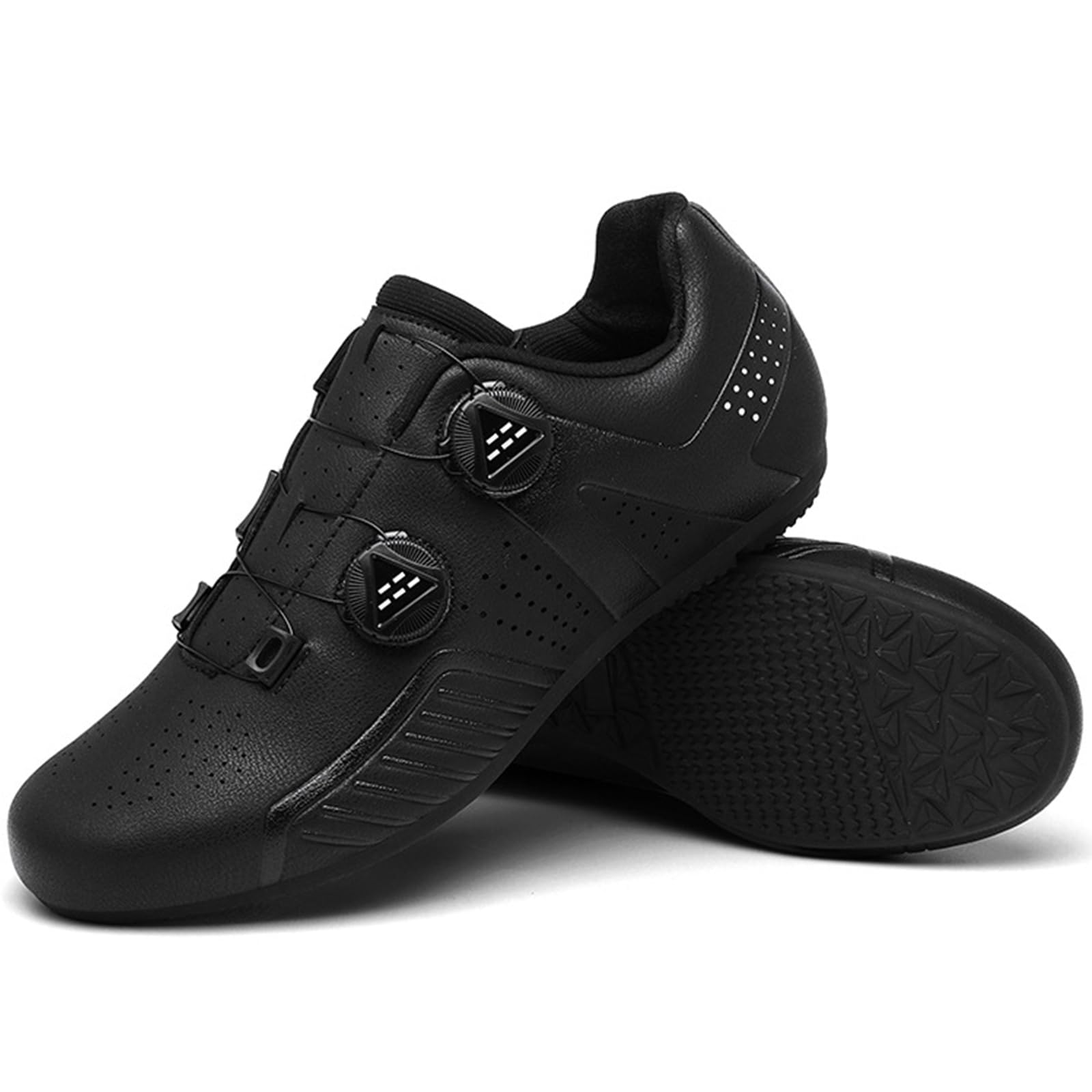 Scarpe da Ciclismo Uomo Donna con Suola in Gomma Scarpe da Mountain Bike per Bici da Strada Anti-Scivolo All'aperto Zapatillas De Ciclismo