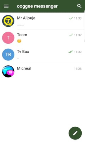Ooggee messenger