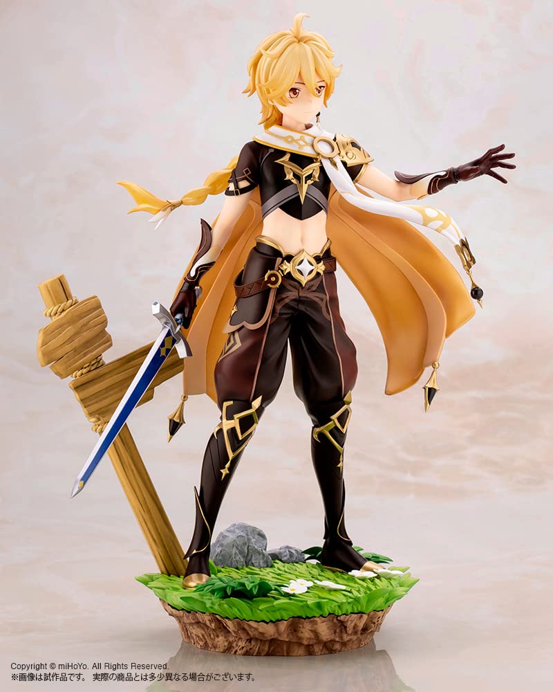 Kotobukiya GENSHIN Impact - Aether Bonus Edition - Statuetta 1/7, 27 cm