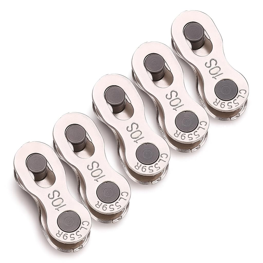 Bnineteenteam 5 Pairs Bike Quick Release Chain Bicycle Chain Link Connector for 8/9/10 Speed
