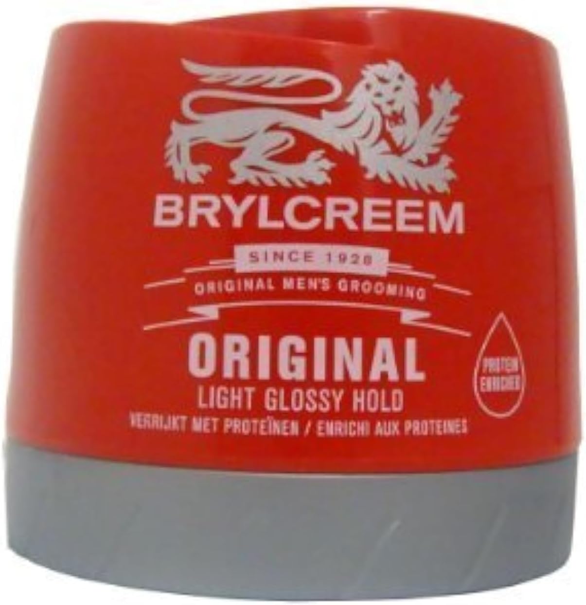 Brylcreem 3 X Original Hair Dressing Cream Red Tub Mens Styling Cream 250ml