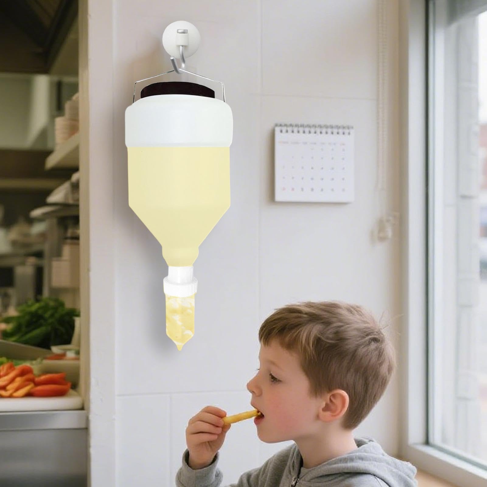 Bottiglie Spremibili Flacone Contenitore Ricaricabile Antigoccia Spremibile | Dispenser Per Ketchup Appendibile Per Condimenti, Salse, Ketchup, Panna Acida, Contenitori Da Cucina