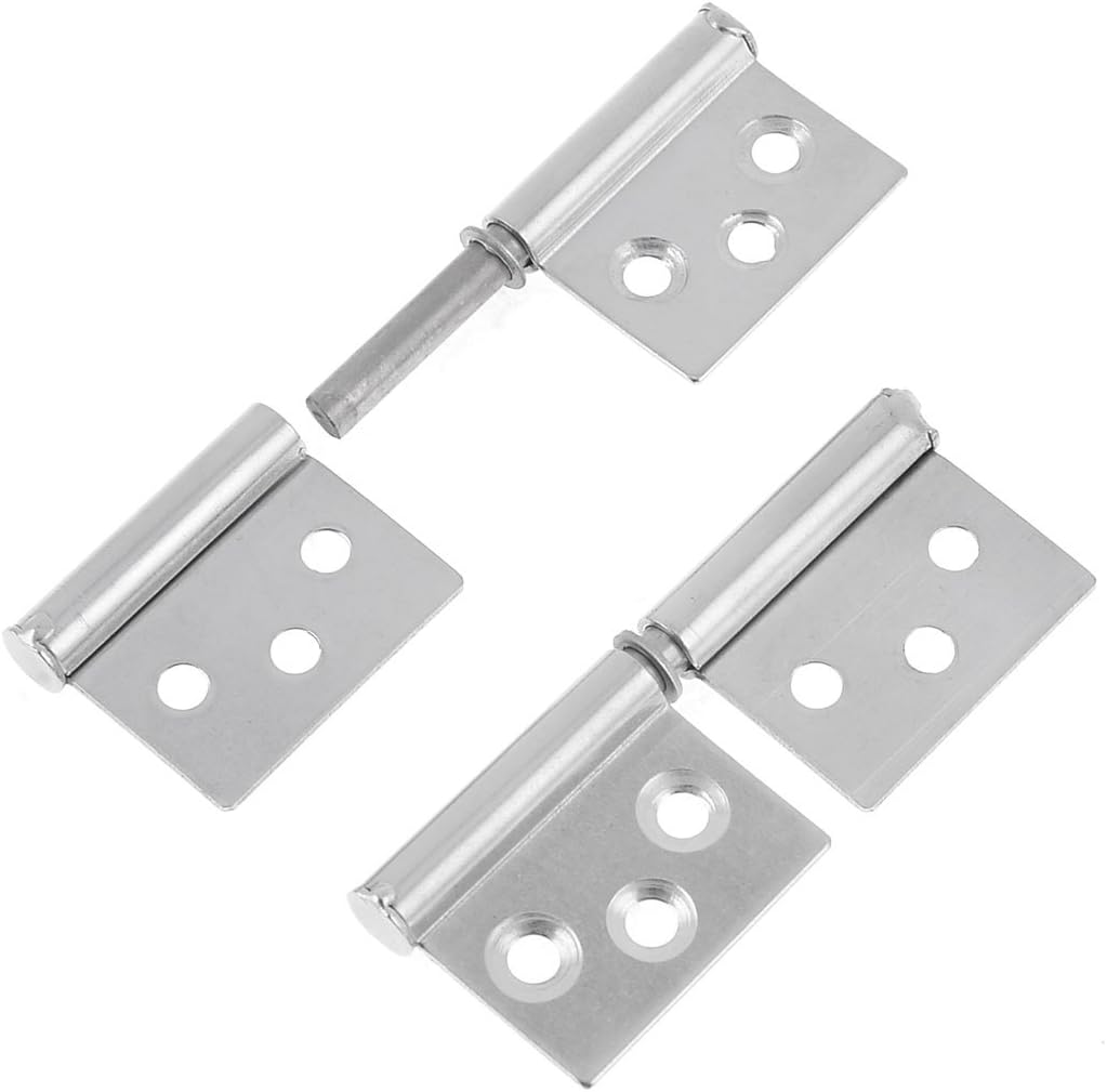 uxcell Lift Off Hinge, Stainless Steel Slip Joint Flag Hinges