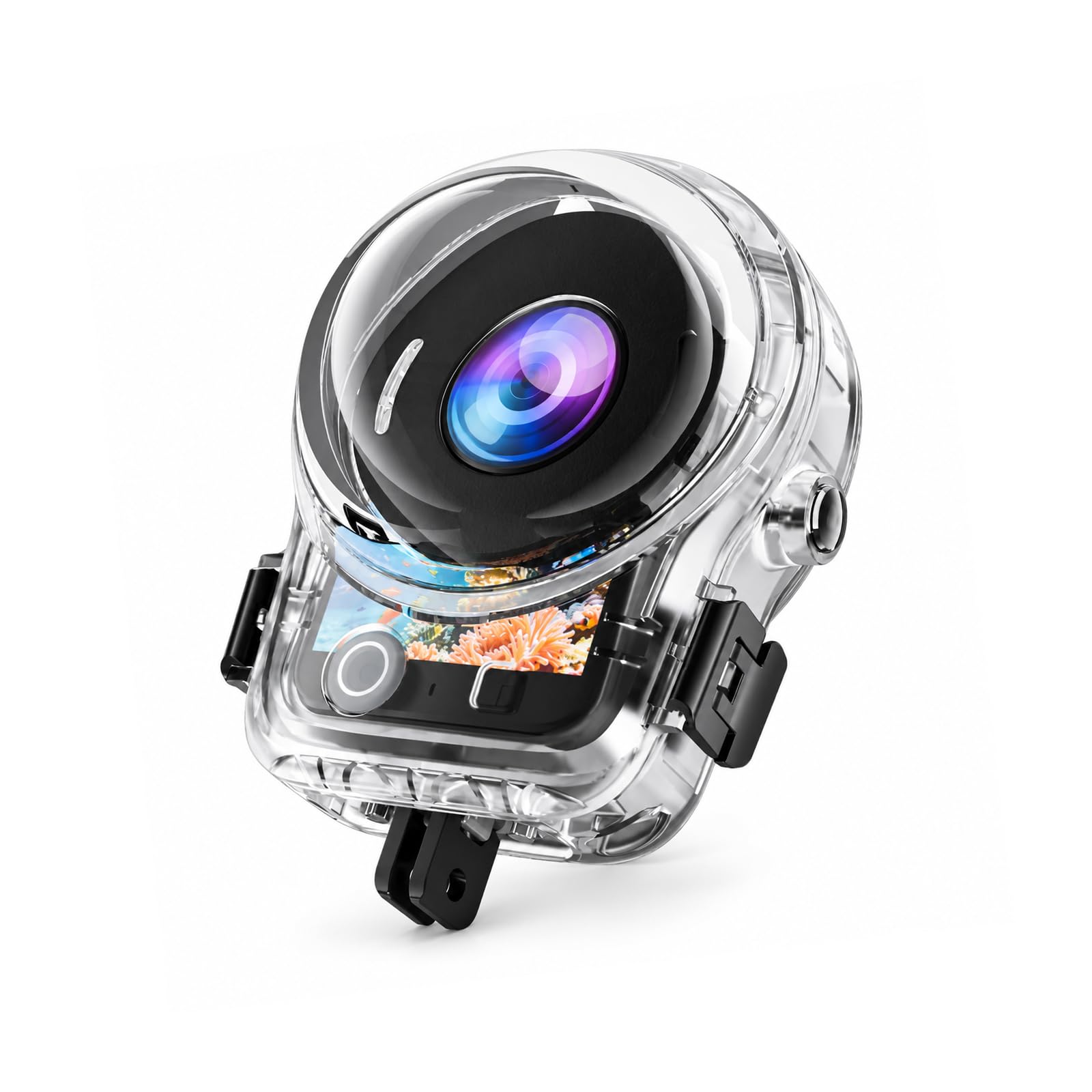 Funda de buceo invisible para DJI OSMO 360, resistente al agua hasta 60 m