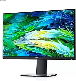 شاشة P2421D مقاس 24 بوصة بدقة 1440 بكسل QHD، وشاشة IPS ذات إطار رفيع، ومنفذ HDMI،، ومعتمد من VESA، باللون الأسود