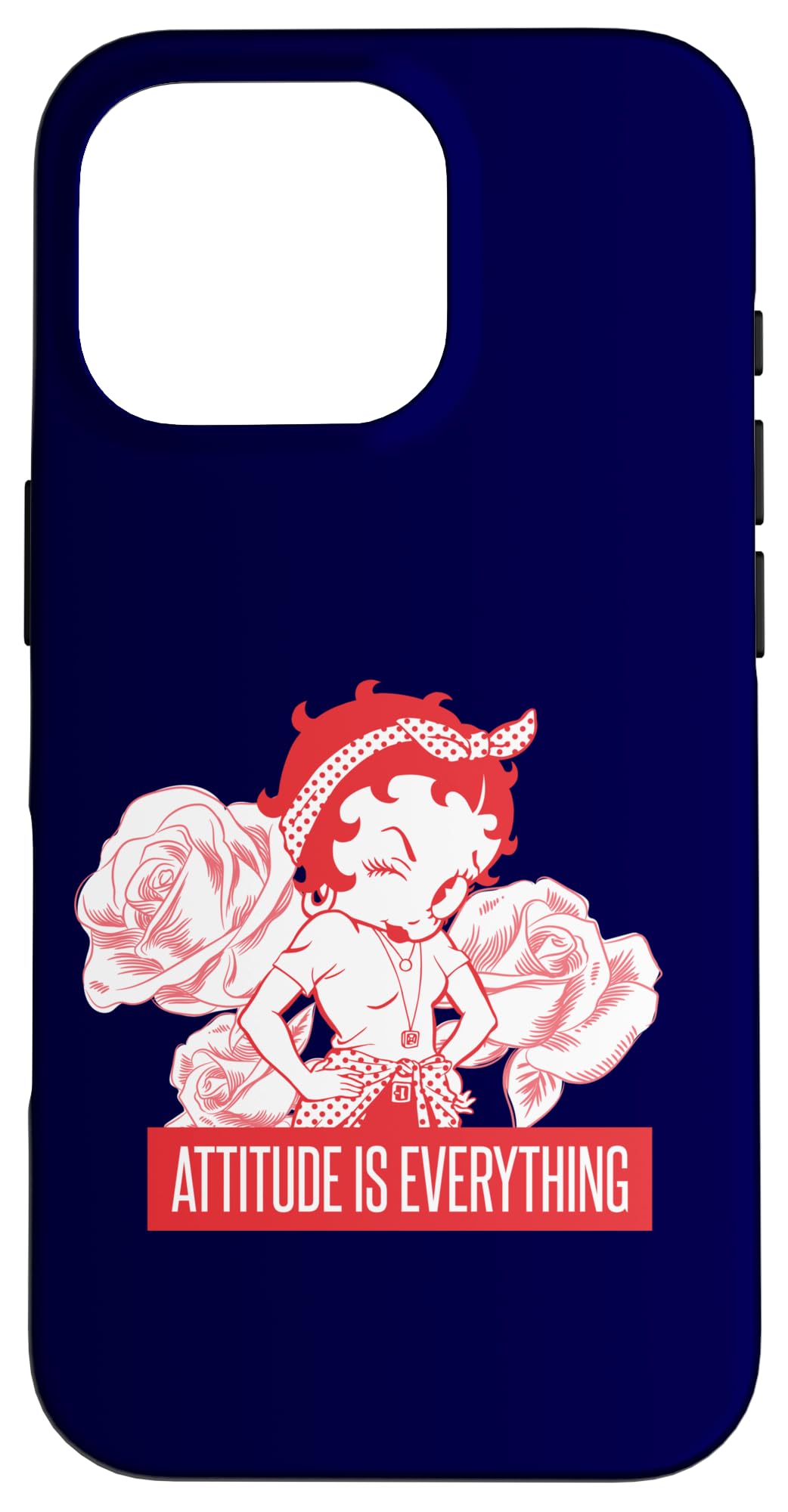iPhone 16 Pro Betty Boop Attitude Is Everything Case