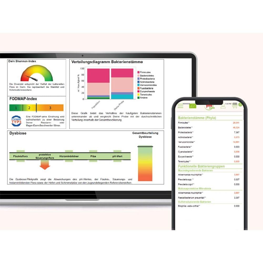 For You Mikrobiom Analyse Darmtest für zuhause 1 stk