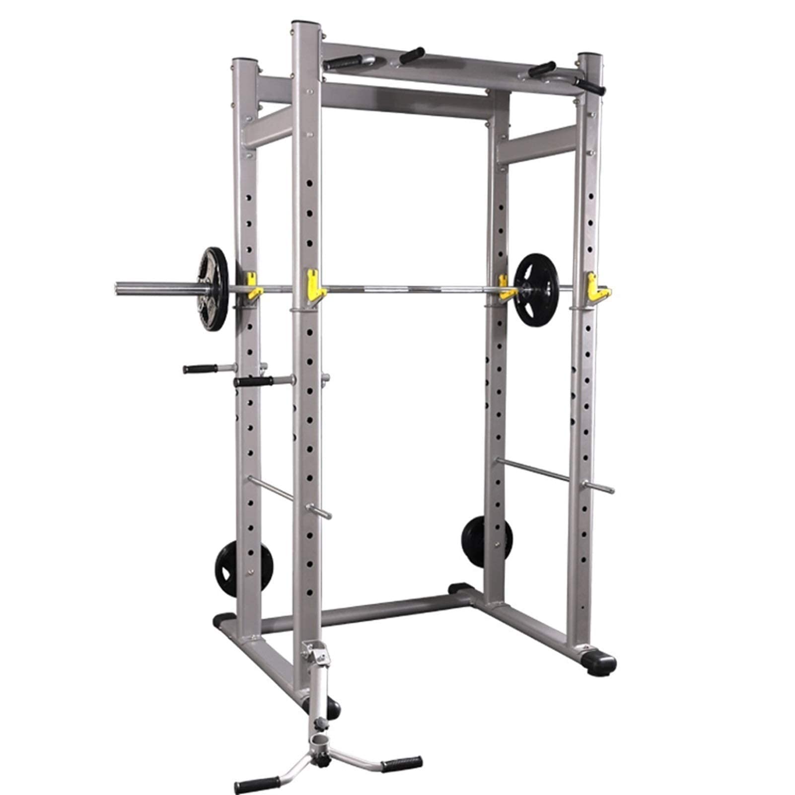 Buy Squat Rack Power Frame Cage, Power Cage with LAT PullDown and 360