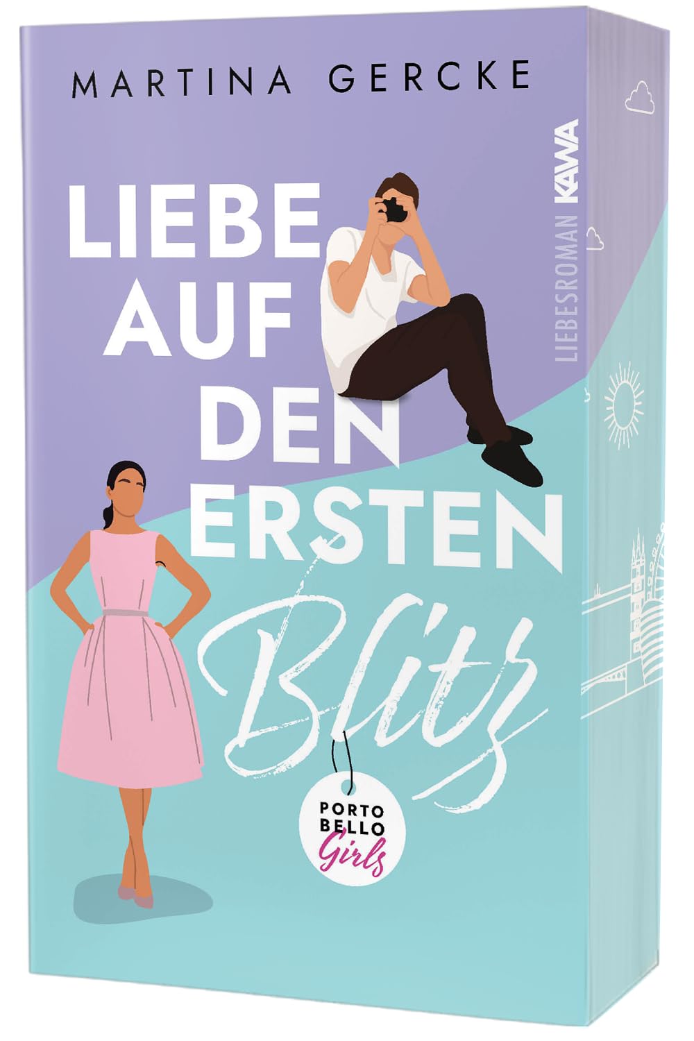 Liebe auf den ersten Blitz: Eine temperamentvolle Liebesgeschichte | Mit wunderschönem limitierten Farbschnitt