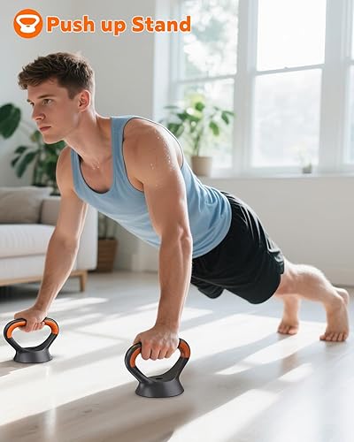 Miniatura 8 de Juego de mancuernas ajustables, 456585 libras, juego de pesas libres con conector, juego de mancuernas 4 en 1 para entrenamiento en casa y gimnasio