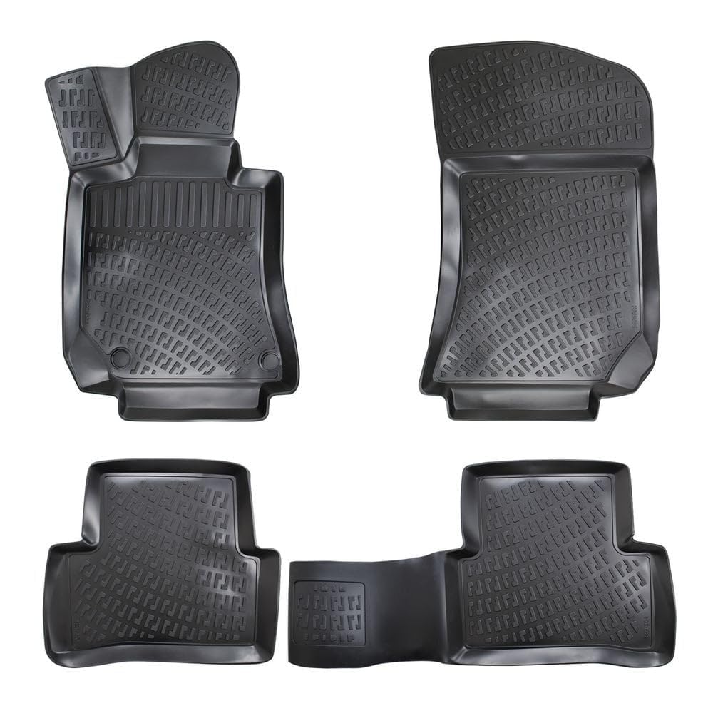 Rizline Mercedes E Serisi W207 Coupe 2010-2017 Uyumlu 3D Havuzlu Paspas