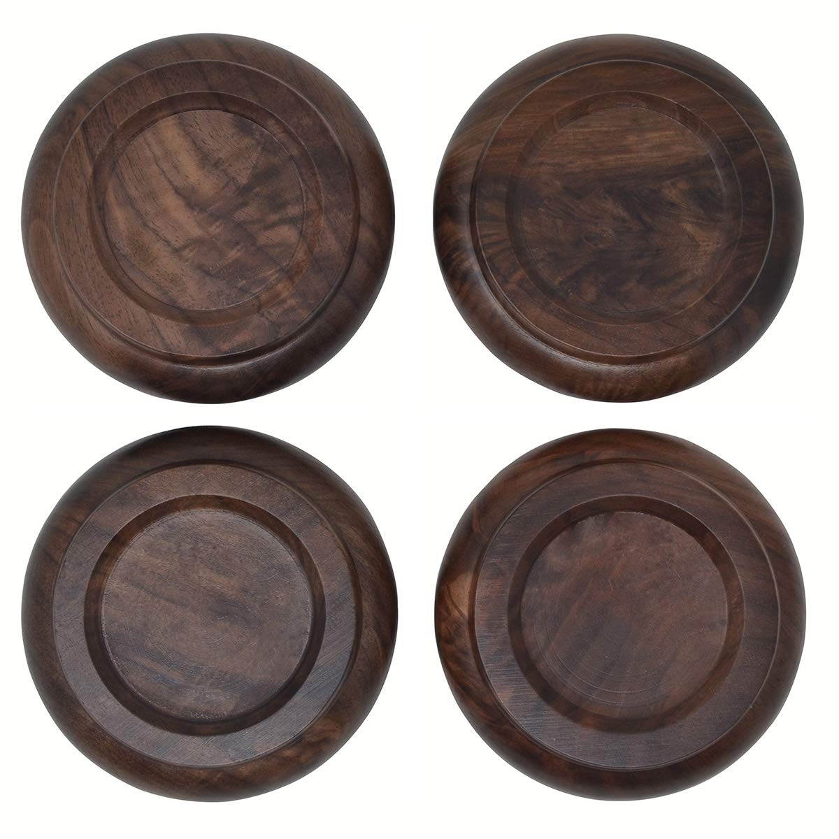 InciFuerza 4Pcs Grand Piano Caster Cups, Piano Casters Floor Protectors Piano Leg Coasters