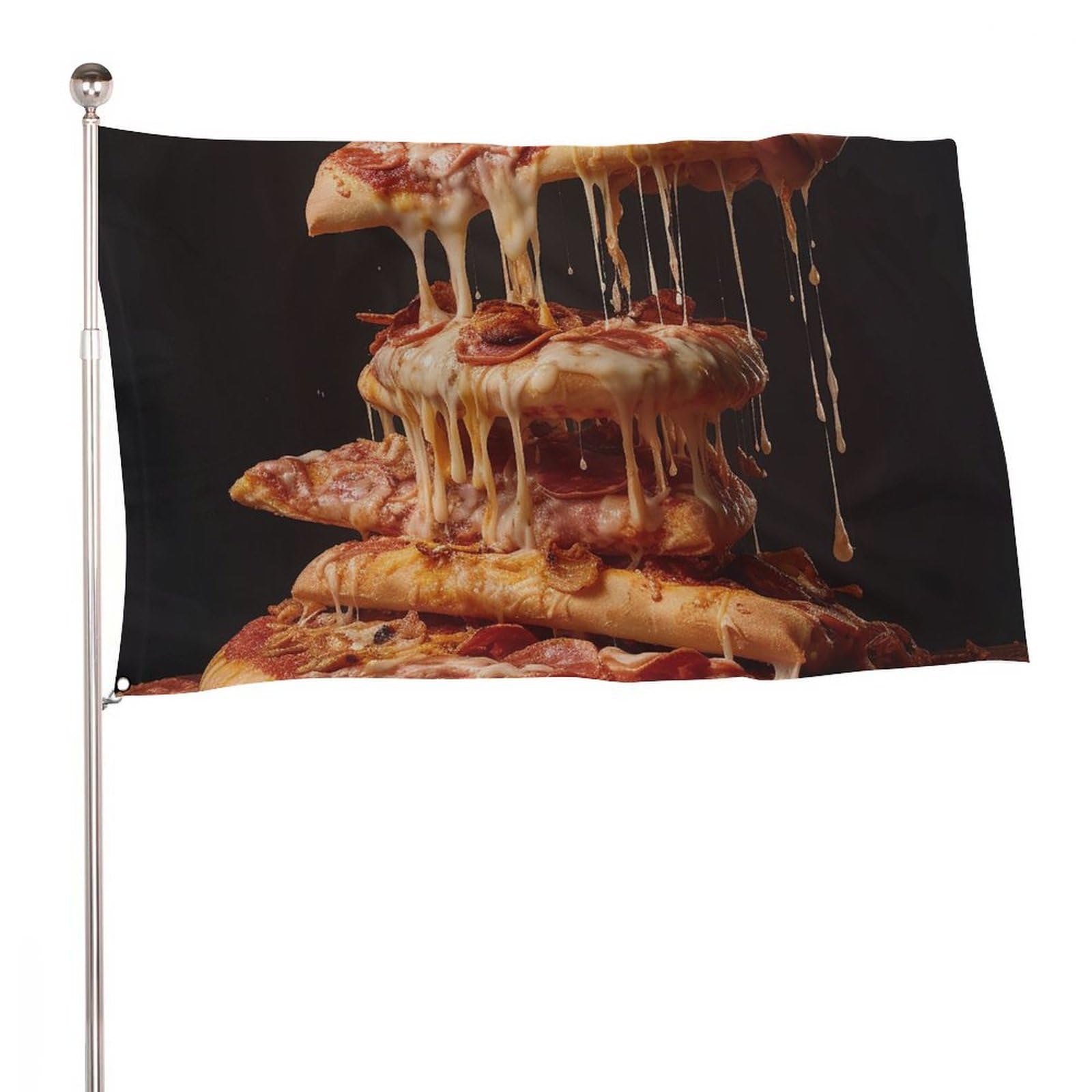 Drapeaux de décoration pour pizza contre la décoloration extérieure - 8