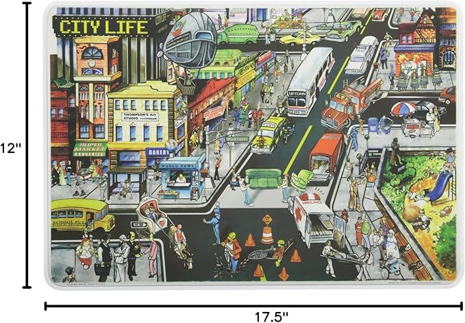 SALES4LESS Learning Music Placemat, Medium