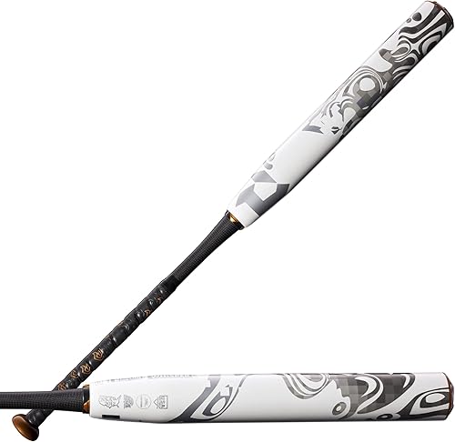 DeMarini Whisper 2023 (-10) Bate de sóftbol de lanzamiento rápido WBD2364010