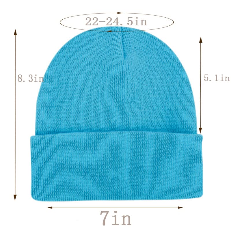 Custom Embroidered Hat Design Your Own Add Your Text Photo Classic Knit Cap Unisex Winter Hat Personalized Warm Beanie Cap Black