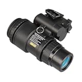 PVS 18A 3X Digital Night Vision Monocular, Infrared/Color/Green/Red Modes, 7.95° FOV, Anodized Aluminum