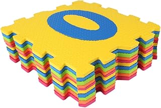 Totority 10 Peças Tapete De Chão Para Bebês Crianças Almofada De Chão Tapete De Brincar De Bebê Tapetes De Chão Interligados Tapete De Quebra-Cabeça De Bebê Tapete De Jogo De Eva Tapete De