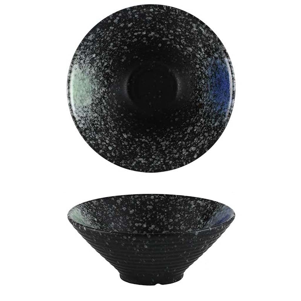 Tjh #D Japanese-Style 7Inch Tableware Ceramic Noodle Bowl, 9Inch Home Large Retro Bowl Bowl Ramen Bowl Noodle Restaurant Bowl
