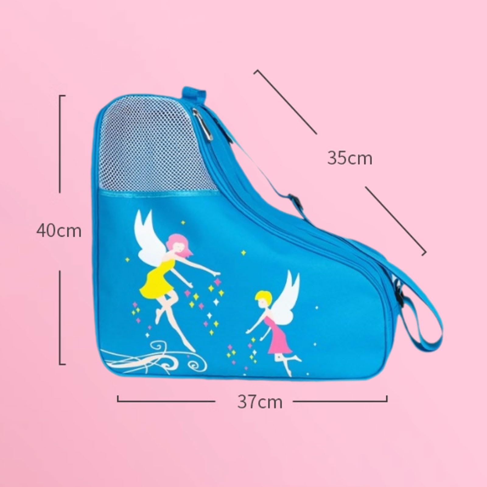 Rollschuhtasche,Inliner Ice Skate Bag,Rollschuhtasche für Herren Damen,Ice Skate Tasche,Rollschuhtasche kinders,Eislauf Inliner Tasche kinders,für Rollschuhe und Eislaufschuhe.
