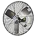 Schaefer 36CFO-B 36" Fixed-Mount Circulation High Airflow Fan, Industrial Made in USA, 2-Speed, 1/2 HP, 12120CFM, Black