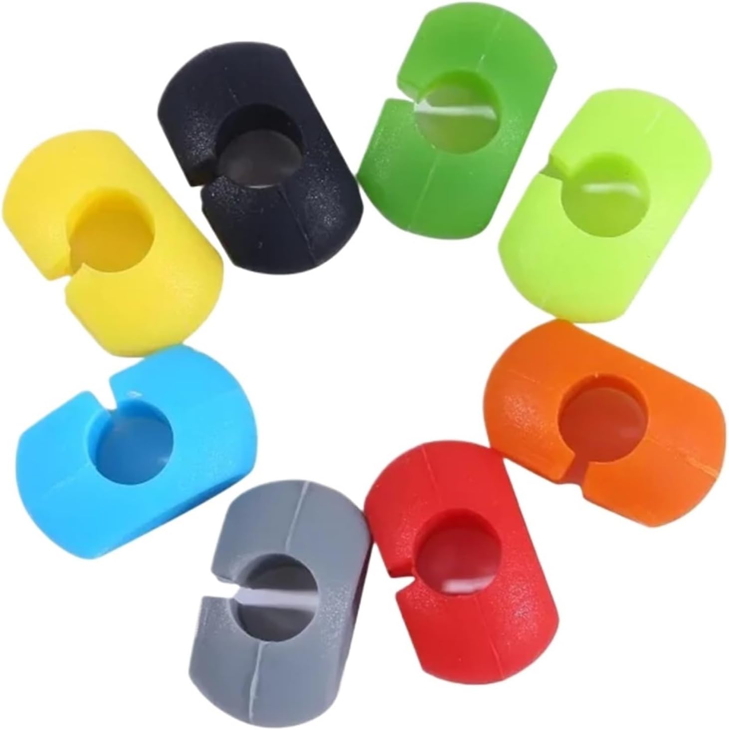 wine glass charms 160/320/480pcs Silicone Red Wine Glass Marker Charm Drinking Identification Cup Labels Tag Signs Party Supplies