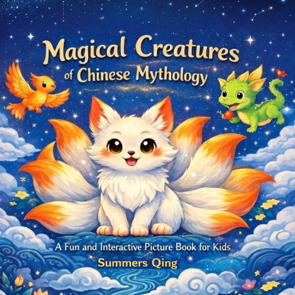Magical Creatures of Chinese Mythology: A Fun and Interactive Picture Book for Kids (Legends of Chinese Mythology)