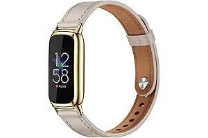 Luxe Fitbit for Women: Refined Leather, Ultimate Comfort